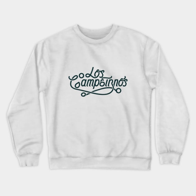 Los Campesinos Crewneck Sweatshirt by designfurry 